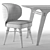 Edward Dining Set: Stunning Table & Louis Chairs 3D model small image 10