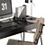 ErgoFit Workstation: Simplify Your Office 3D model small image 4