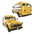 Chevrolet Viking School Bus: Spacious & Reliable 3D model small image 2