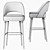 Collins Bar Chair: Stylish and Sleek Seating Solution 3D model small image 5