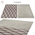Colorful Patterned Area Rug 3D model small image 1
