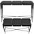 Luxurious Spear Console Table 3D model small image 2