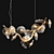 SERIP Nenufar Horizontal Chandelier 3D model small image 2