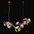 SERIP Nenufar Horizontal Chandelier 3D model small image 3