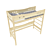 Legenda KM19 Kids Wooden Bed 3D model small image 4