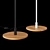 Spice FL Lamp: Modern Metal and Wood Design 3D model small image 2