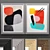 Modern Art Frame Set: 2 Frames, 4 Textures 3D model small image 1