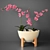 Delicate Orchid Bloom 3D model small image 1