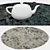 Round Carpet Set: Versatile and Dynamic 3D model small image 3