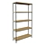 French Loft Style Bookcase 3D model small image 1