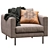 Elegant Boutique Armchair by Moooi 3D model small image 3