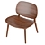 Modern Mid-Century Lounge Chair 3D model small image 4