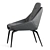Modloft Columbus Lounge Chair 3D model small image 3