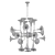 Botti Chandelier: Exquisite Illumination 3D model small image 2