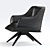 Kensington Luxury Armchair 3D model small image 3