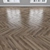 Oak Parquet: Herringbone, Linear & Chevron 3D model small image 3