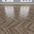 Oak Parquet: Herringbone, Linear & Chevron 3D model small image 4