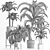 Tropical Palms Collection 3D model small image 5