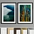 Elegant Art Frame: Wood & Metal 3D model small image 2