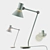 Type 80™ Table Lamp: Sleek Illumination for Your Space 3D model small image 5