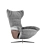 Modern Italian Natuzzi Armchair 3D model small image 3