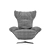 Modern Italian Natuzzi Armchair 3D model small image 4