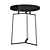 Radler Black Side Table 3D model small image 1