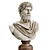 Roman Emperor Lucius Verus Bust 3D model small image 3