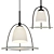 Modern LED Pendant Light 3D model small image 1