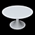 Kronco Levinson Round: Elegant Ceramic Dining Table 3D model small image 2