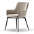 Classic Elegance: Franklin Dining Chair 3D model small image 4