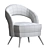 Elegant Ava Armchair: Modern Design 3D model small image 5