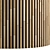 Striped Wood Panel Texture Kit 3D model small image 2