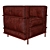 Cozy Armchair - 70x70x70cm 3D model small image 4