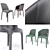 Fameg Arch Armchair & Chair: Timeless Elegance 3D model small image 5