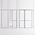 Modern and Luxurious Lualdi Doors Set 3D model small image 4