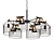 Industrial Wire Cage Chandelier 3D model small image 1