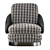 Lawson Armchair: Stylish Comfort for Your Home 3D model small image 2