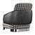 Lawson Armchair: Stylish Comfort for Your Home 3D model small image 4