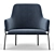 Elevate Your Comfort: Skift Lounge Armchair 3D model small image 3