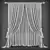 Polyester Curtains for Home 3D model small image 2