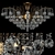 Elegant Crystal Chandelier 3D model small image 7