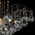 Elegant Crystal Chandelier 3D model small image 8