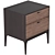 Verona Bedside Table: Elegant and Functional 3D model small image 2