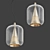 Elegant Glass Pendant Light - Licata 3D model small image 1