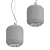 Elegant Glass Pendant Light - Licata 3D model small image 2