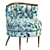 Modern Bixby Lounge Chair 3D model small image 1