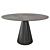  Scandinavian Style Round Dining Table 3D model small image 1