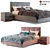 Luxurious and Versatile Askona Elisa Bed Set 3D model small image 1