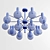 Modern LED Chandelier: Elegant Illumination 3D model small image 4